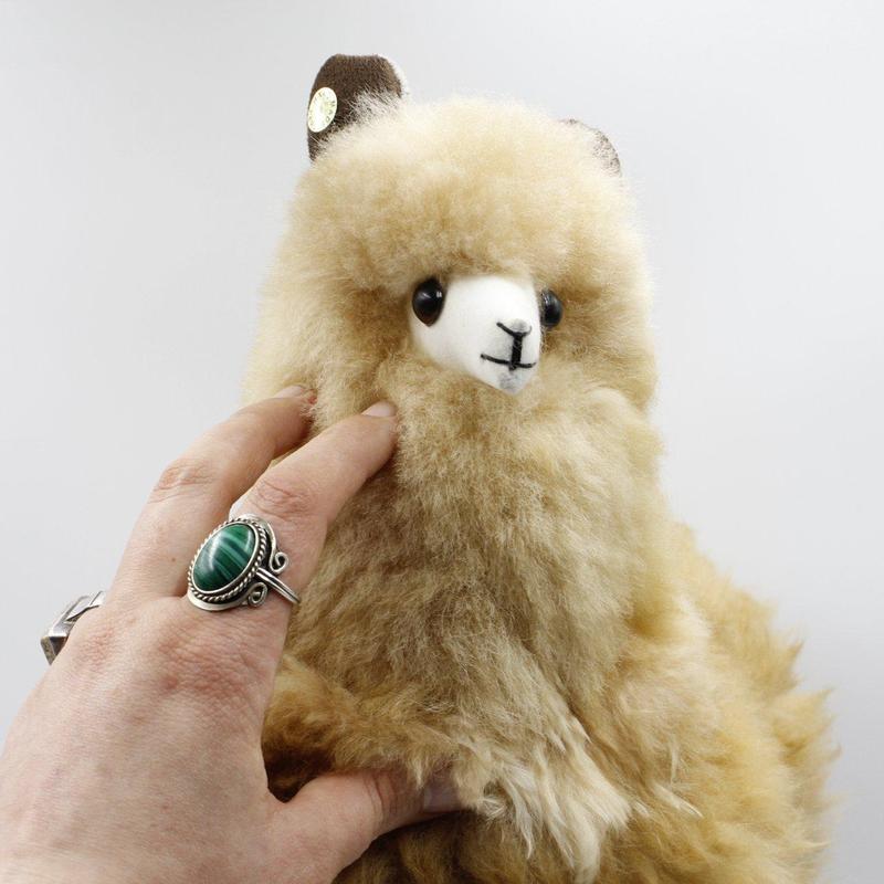 Authentic Hand Made Furry Llama's || Jumbo-Nature's Treasures
