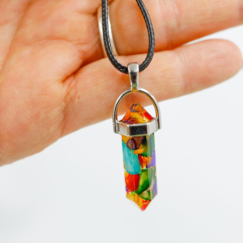 Double Terminated Resin Necklaces || Trunk Show-Nature's Treasures