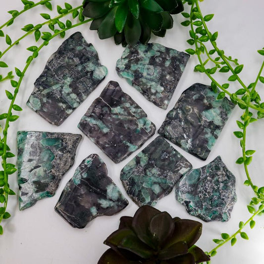 Emerald Slab Piece's || Trunk Show-Nature's Treasures