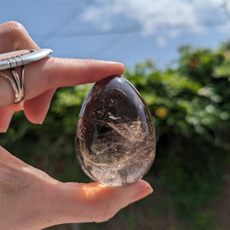High Grade Smoky Quartz Crystal Egg Carvings || Trunk Show 2024-Nature's Treasures