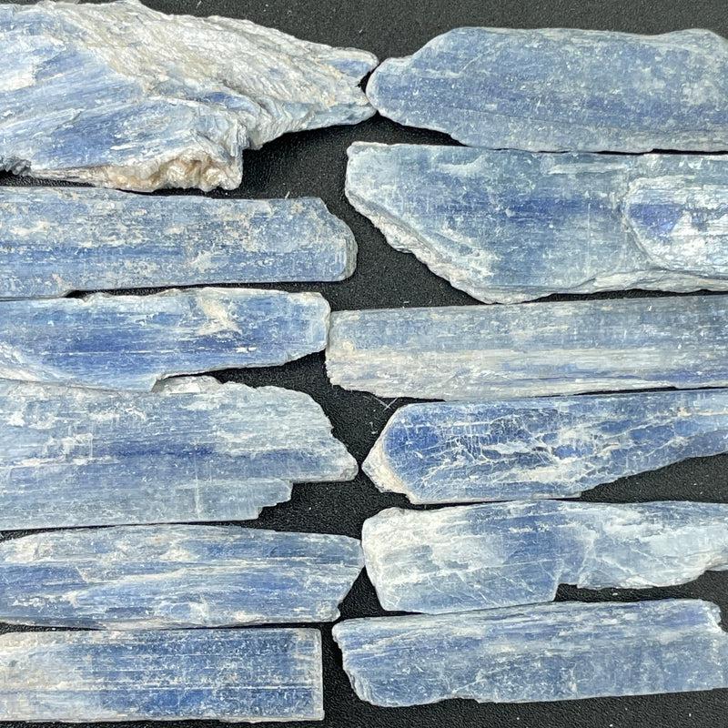 Natural Blue Kyanite Rough Blades-Nature's Treasures