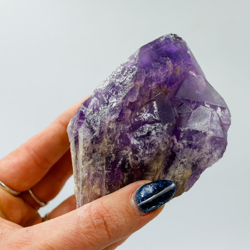 Natural Elestial Amethyst Clusters || Brazil-Nature's Treasures
