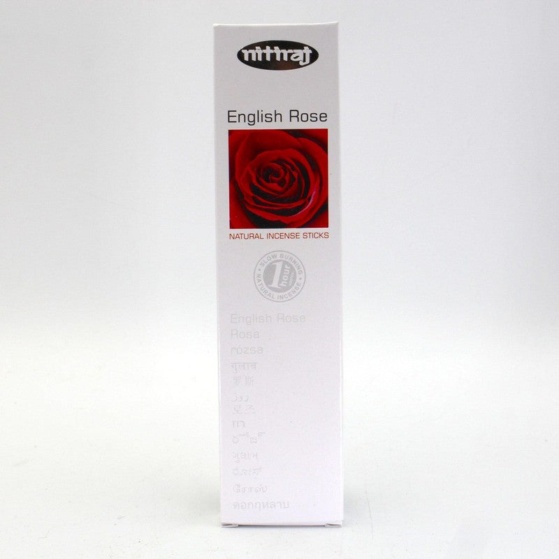 Nitiraj Incense Sticks "English Rose" 25gr-Nature's Treasures