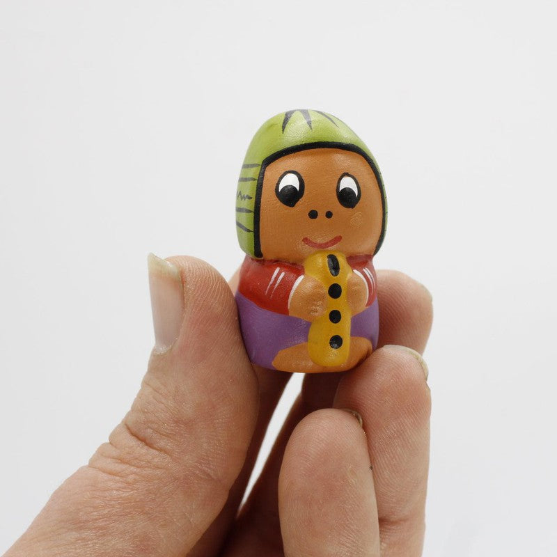 Peruvian Nativity Ceramic Clay Set || Hand Made-Nature's Treasures