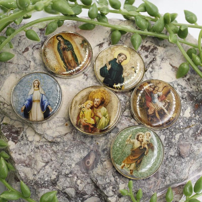 Pocket Coin Saints || Protection & Guidance-Nature's Treasures