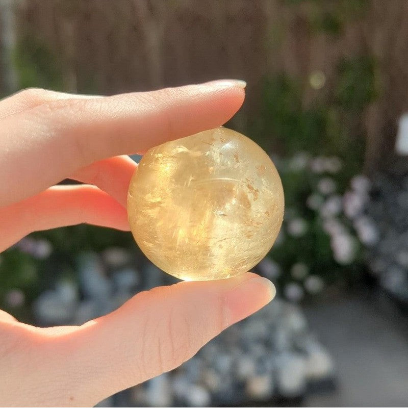 Polished 35MM Optical Calcite Crystal Spheres || Trunk Show-Nature's Treasures
