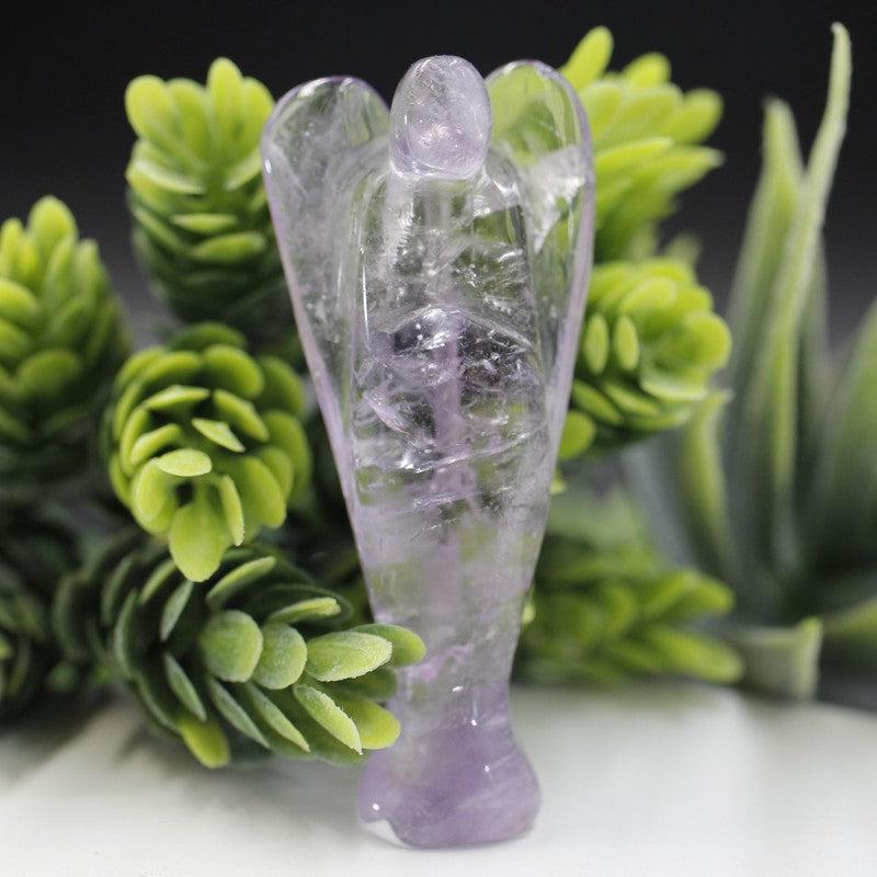 Polished Amethyst Angel Carvings || Worry Releaser || Brazil-Nature's Treasures