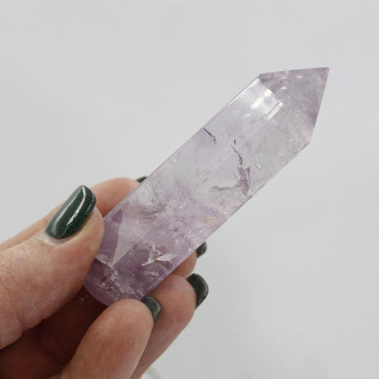 Polished Amethyst Point Massage Tool || Cleansing || Brazil-Nature's Treasures