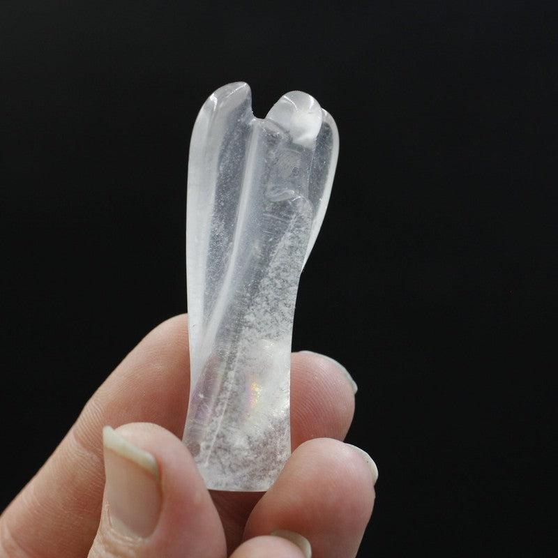 Polished Clear Quartz Angel Carvings || Purifications || Brazil-Nature's Treasures
