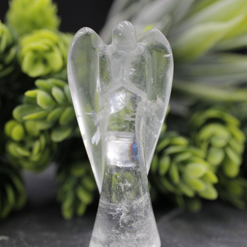 Polished Clear Quartz Angel Carvings || Purifications || Brazil-Nature's Treasures