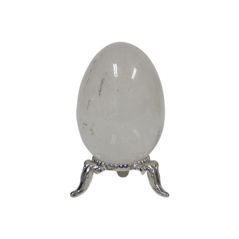Polished Clear Quartz Eggs 45mm || Cleansing-Nature's Treasures