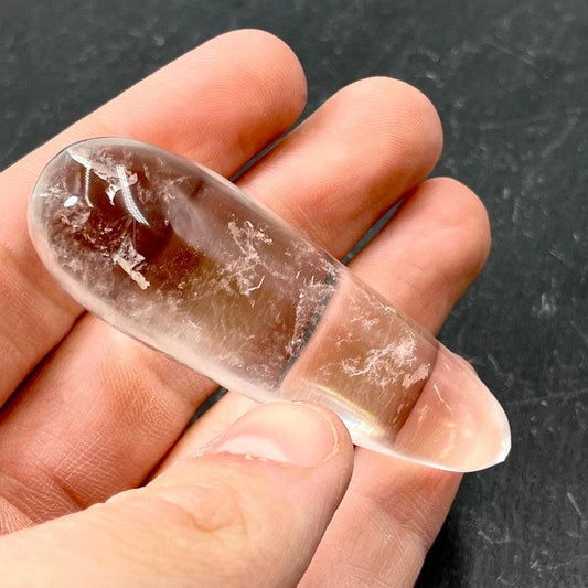 Polished Clear Quartz Massage Tool || Purification || Madagascar-Nature's Treasures