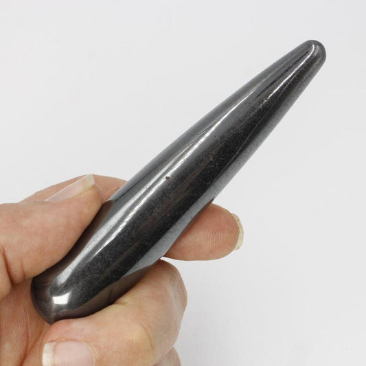 Polished Hematite Massage Tool || Grounding || Africa-Nature's Treasures