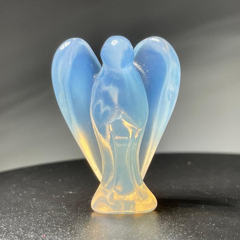 Polished Opalite Angel Carvings || Clarity || China-Nature's Treasures