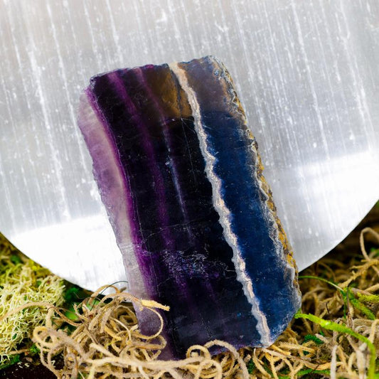 Polished Rainbow Fluorite Slabs || Trunk Show 2024-Nature's Treasures