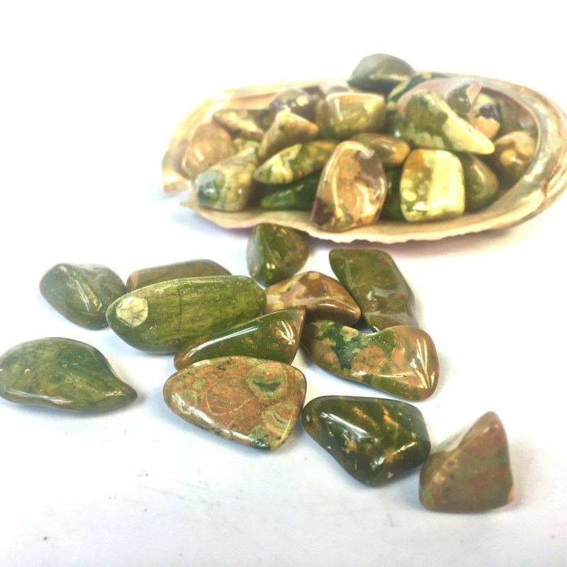 Polished Rhyolite Tumbled Stones || Connection to Nature & Health || Brazil