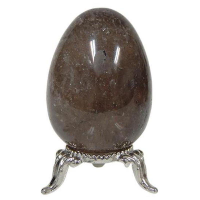 Polished Smoky Quartz Eggs 45mm || Protection-Nature's Treasures