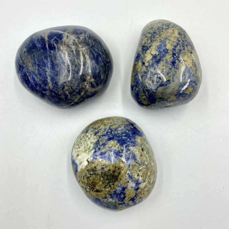 Polished Sodalite Massage Stone Tool || Intuition-Nature's Treasures