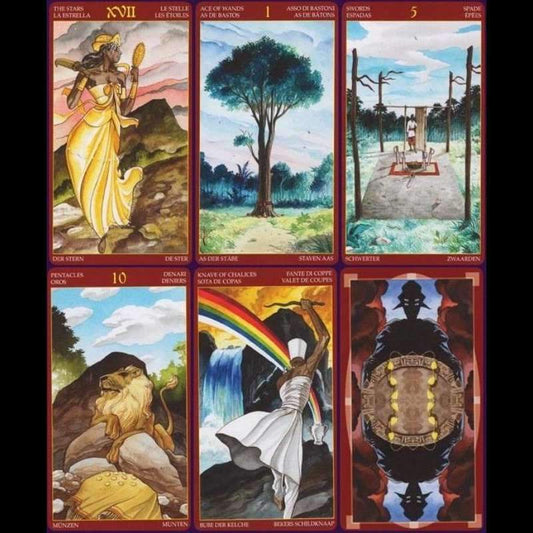 SHOW PRODUCT: Afro Brazilian Tarot Deck, by Alice Santana-Nature's Treasures