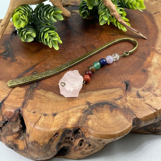 SHOW PRODUCT: Chakra Gemstone Metal Bookmark-Nature's Treasures