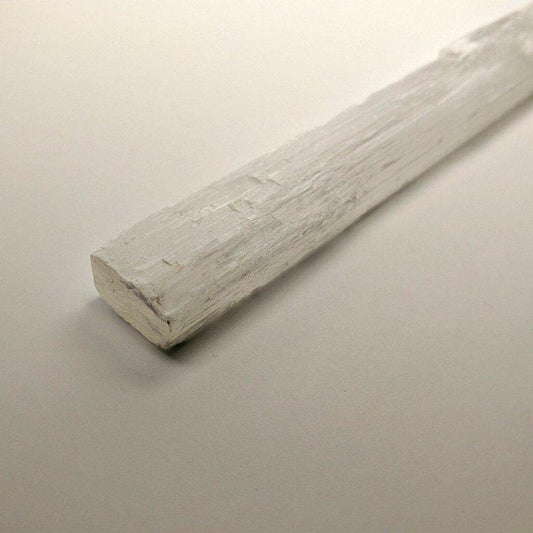 Selenite Satin Spar Stick Log || Energy Cleanser-Nature's Treasures