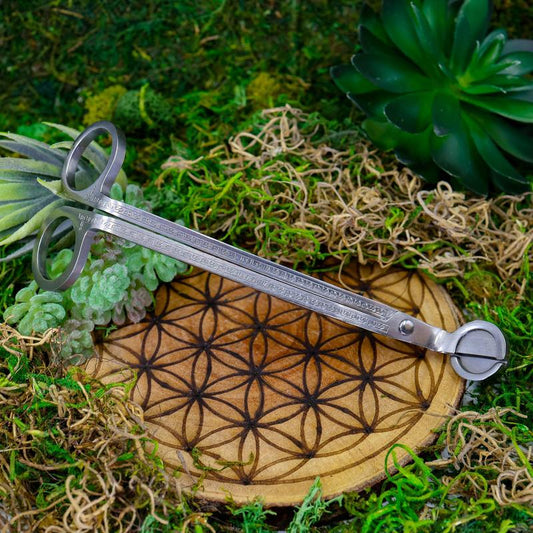 Wickman Stainless Steel Silver Wick Trimmer In Gift Box-Nature's Treasures