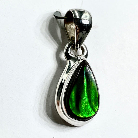 Ammolite Pendant | .925 Sterling Silver-Nature's Treasures