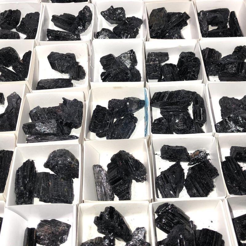 Black Tourmaline Rough Chunk-Nature's Treasures
