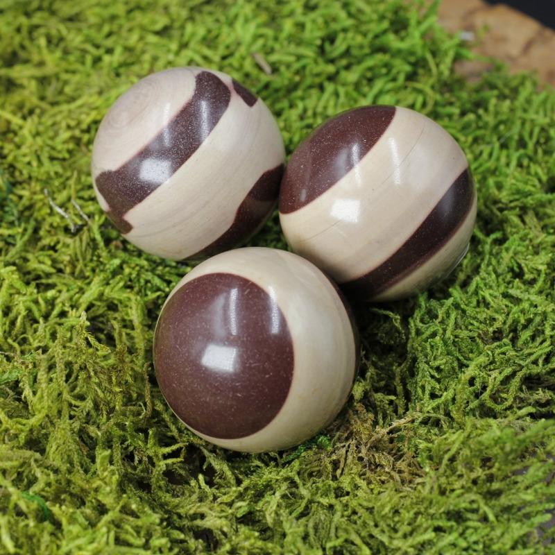 Brown Zebra Jasper Sphere 30mm-Nature's Treasures
