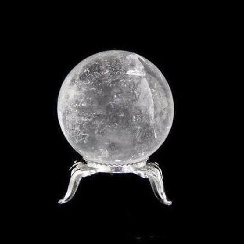 Clear Quartz Sphere 40mm-Nature's Treasures