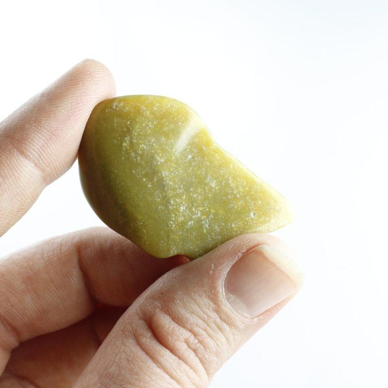 Green Opal Tumble-Nature's Treasures