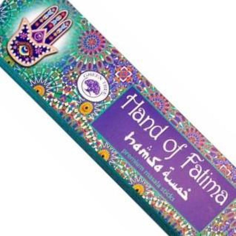 Green Tree "Hand of Fatima" Masala Incense Sticks - 15g-Nature's Treasures