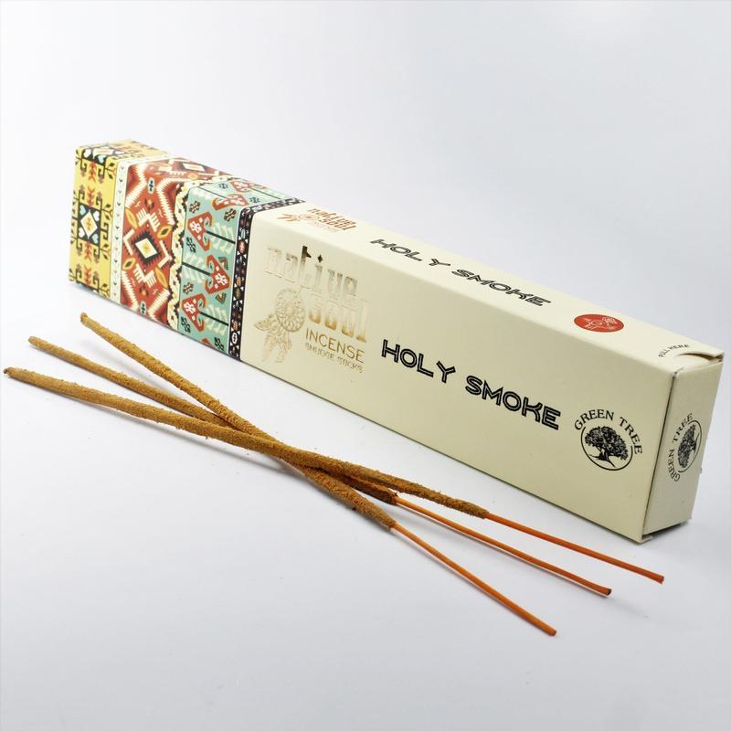Green Tree "Holy Smoke" Native Soul Incense Smudge Sticks Nature's Treasures