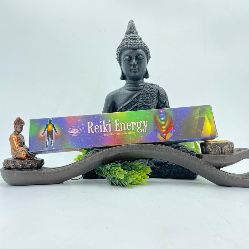 Green Tree "Reiki Energy" Masala Incense Sticks - 15 gram-Nature's Treasures
