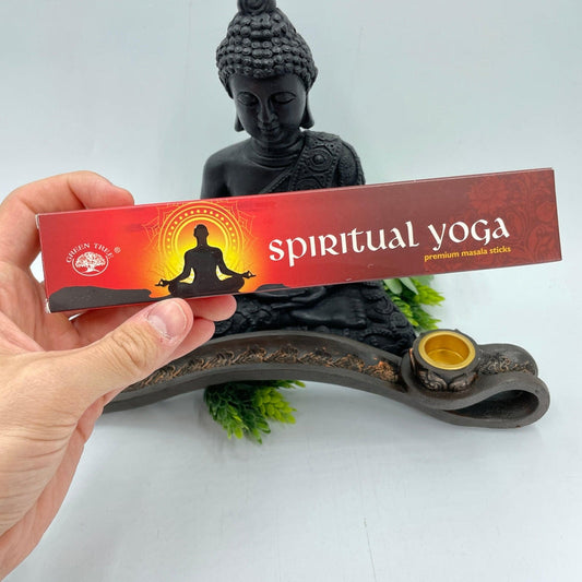 Green Tree "Spiritual Yoga" Masala Incense Sticks 15gr-Nature's Treasures