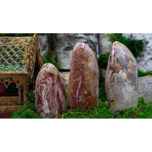 Ibis Jasper Free Forms || Heightens Intuition, Healing Past Trauma || Madagascar-Nature's Treasures