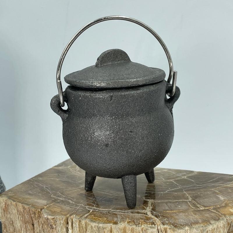 Iron Cauldron Incense Burner || Made in India-Nature's Treasures