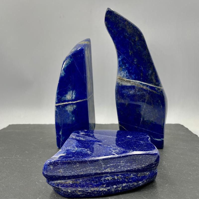 Lapis Lazuli Free Form Slabs || Manifestation || Afganistan-Nature's Treasures