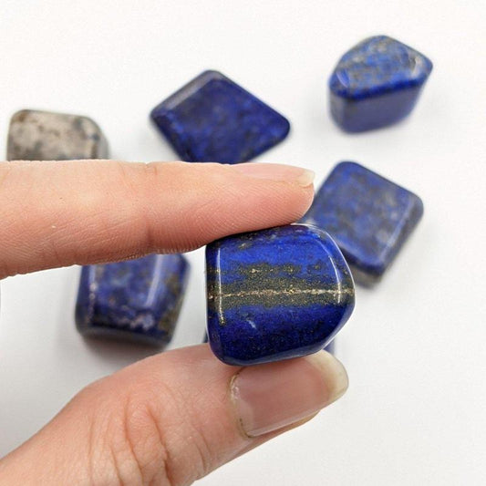 Lapis Lazuli Tumbled Stones || Truth, Communication || Pakistan-Nature's Treasures