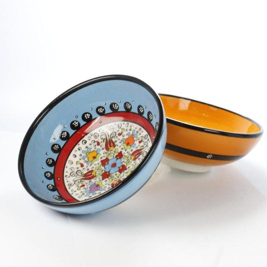 Large Classical Turkish Porcelain Bowl-Nature's Treasures