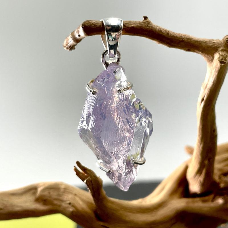 Lavender Quartz Pendant | .925 Sterling Silver | Brazil-Nature's Treasures
