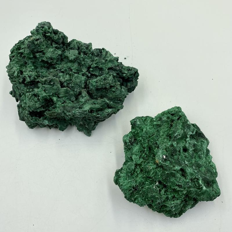 Natural Fibrous Malachite Cluster || Transformation, Emotional Blockages, Cleansing One's Energy || Large || From Shaba Province, Zaire-Nature's Treasures