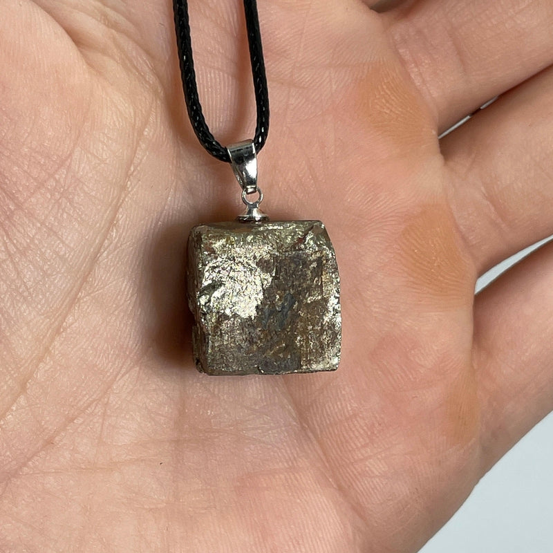 Natural Rough Pyrite Pendant-Nature's Treasures