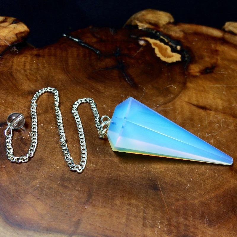 Opalite Crystal Pendulum-Nature's Treasures