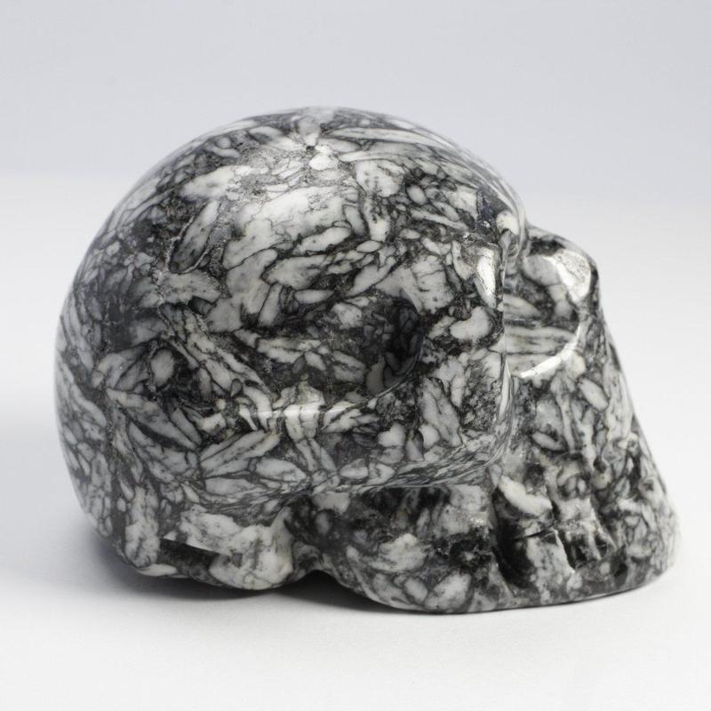 Pinolith Crystal Skull-Nature's Treasures