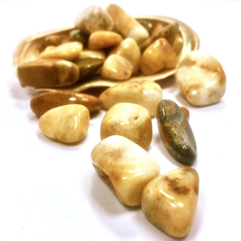 Polished Azeztulite Tumbled Stones || Ascension & Spiritual Awakening || USA-Nature's Treasures