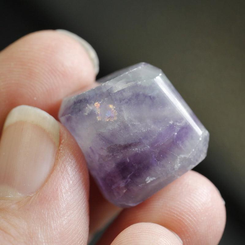 Polished Fluorite Tumble Stone || Mental Clarity, Psychic Cleanser, Decision Making || India-Nature's Treasures