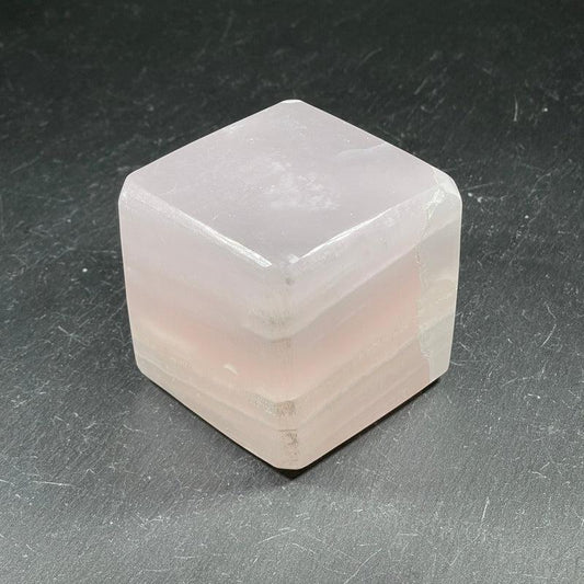 Polished Pink Calcite Cube Carvings || Madagascar-Nature's Treasures