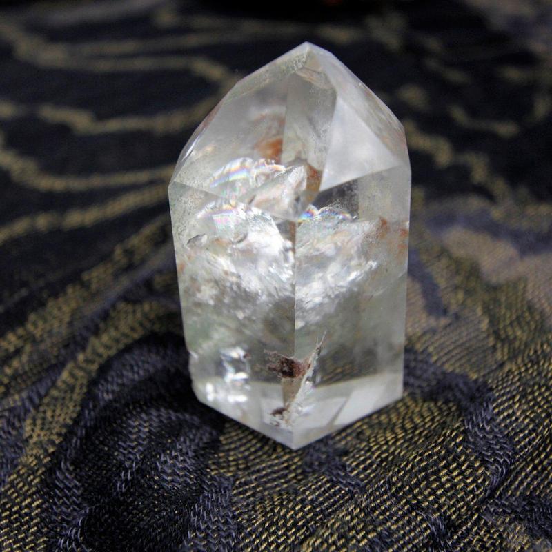 Quartz w/ Phantom Stand Up Point-Nature's Treasures