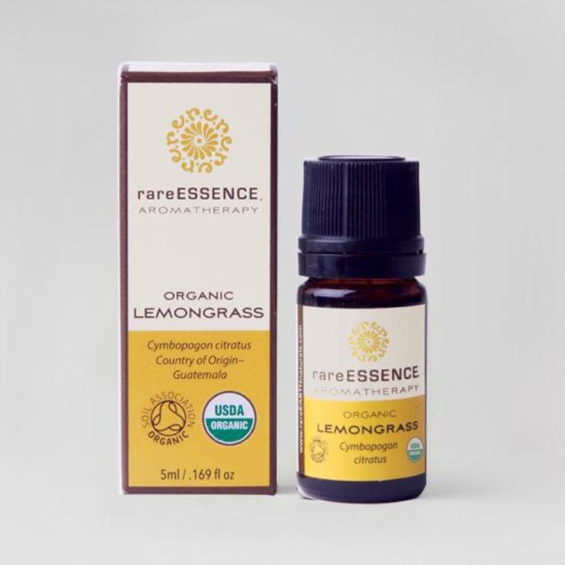 RareEssence Organic Lemongrass Essential Oil Blend